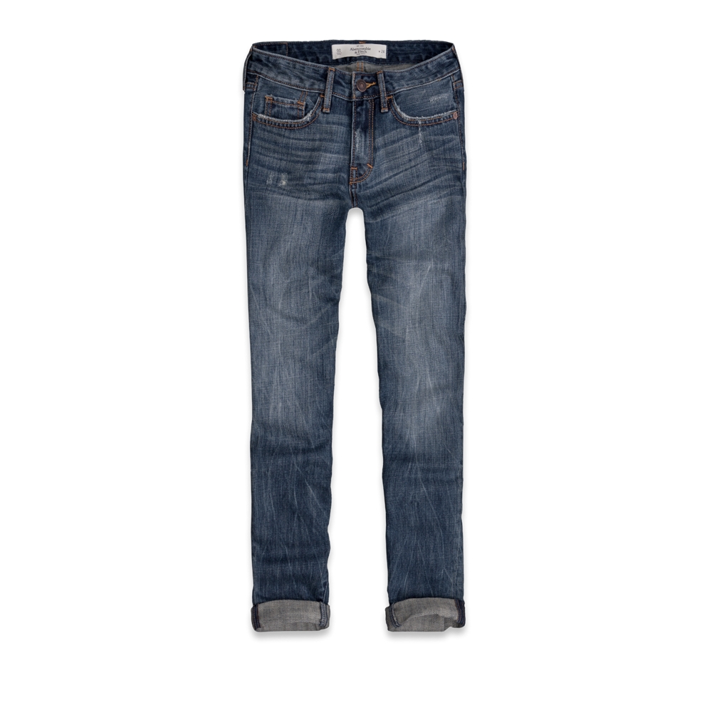 Womens A&F Boyfriend Jeans