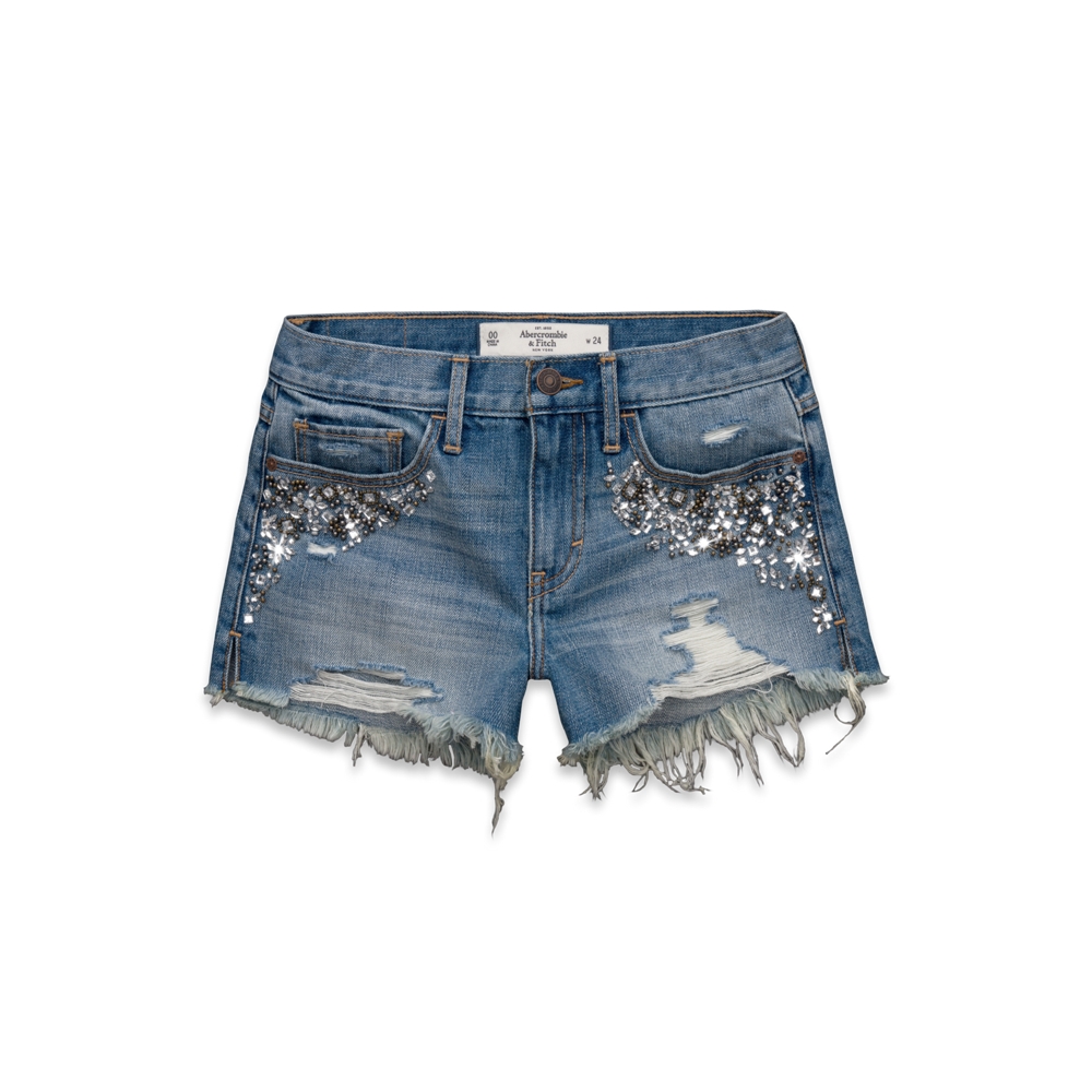 Womens A&F High Rise Shorts