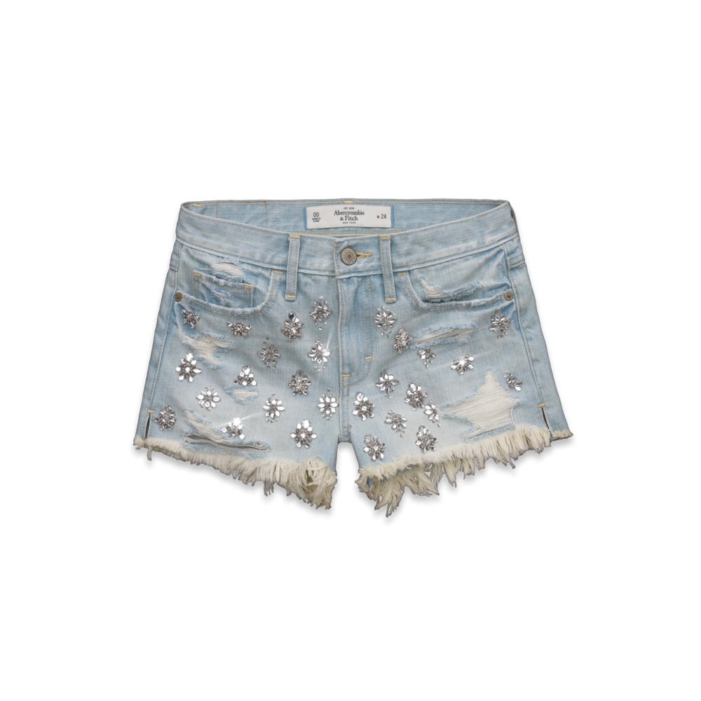 Womens A&F High Rise Shorts