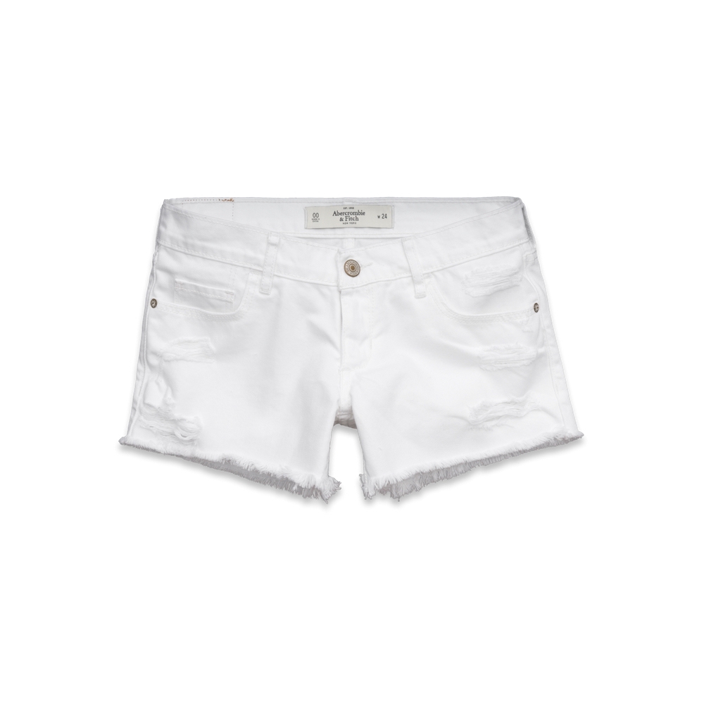 Womens A&F Midi Length Shorts