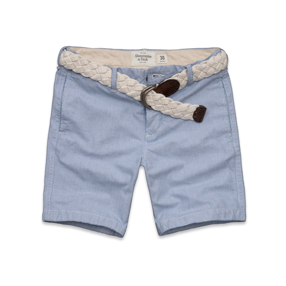 Mens A&F Preppy Fit Shorts