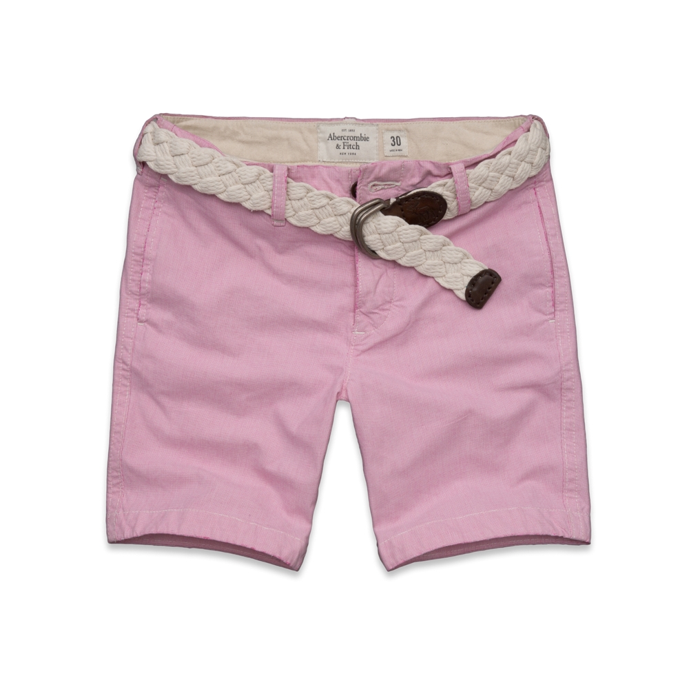 Mens A&F Preppy Fit Shorts