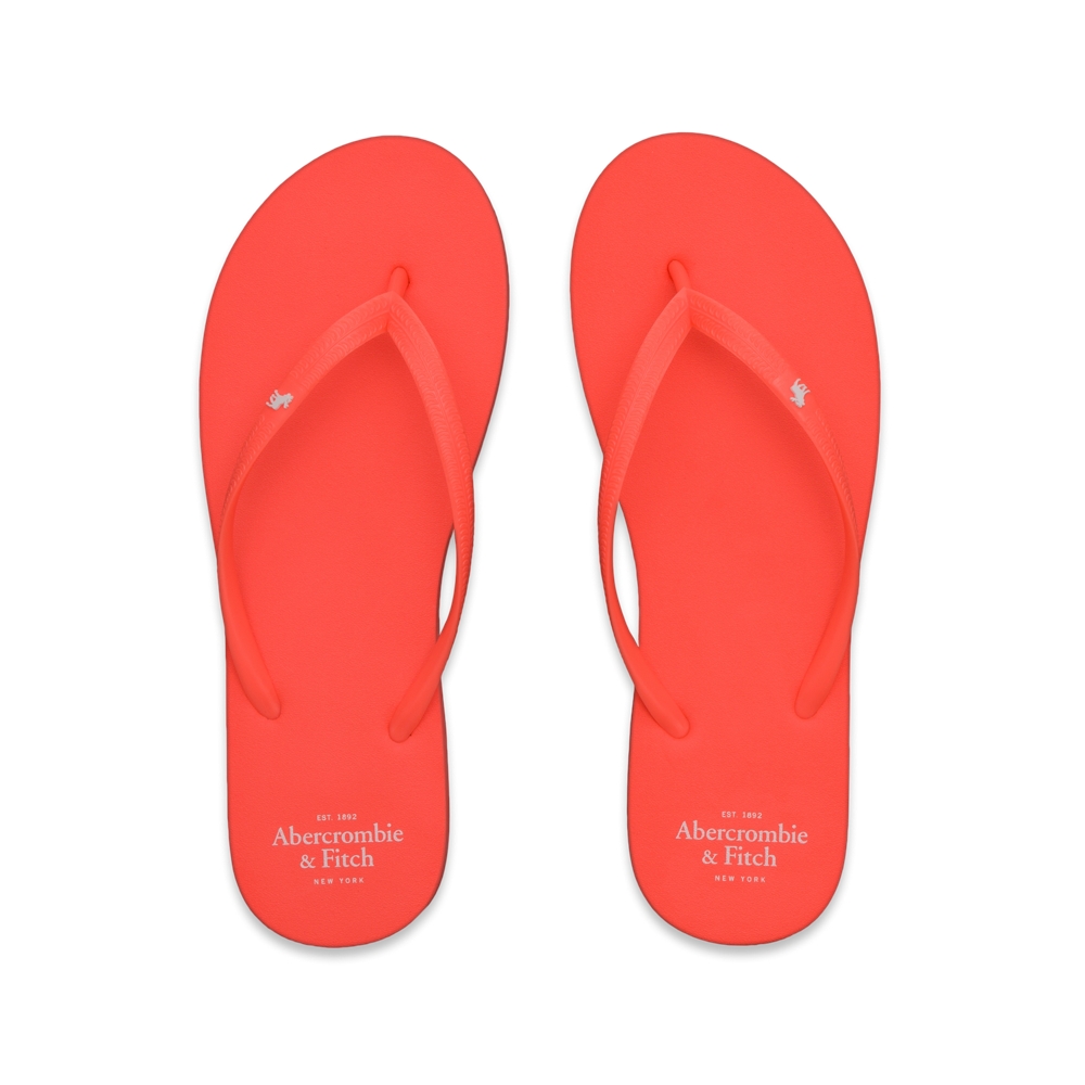 Womens Neon Flip Flops