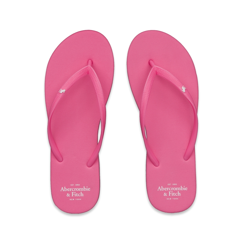 Womens Colorful Classic Flip Flops