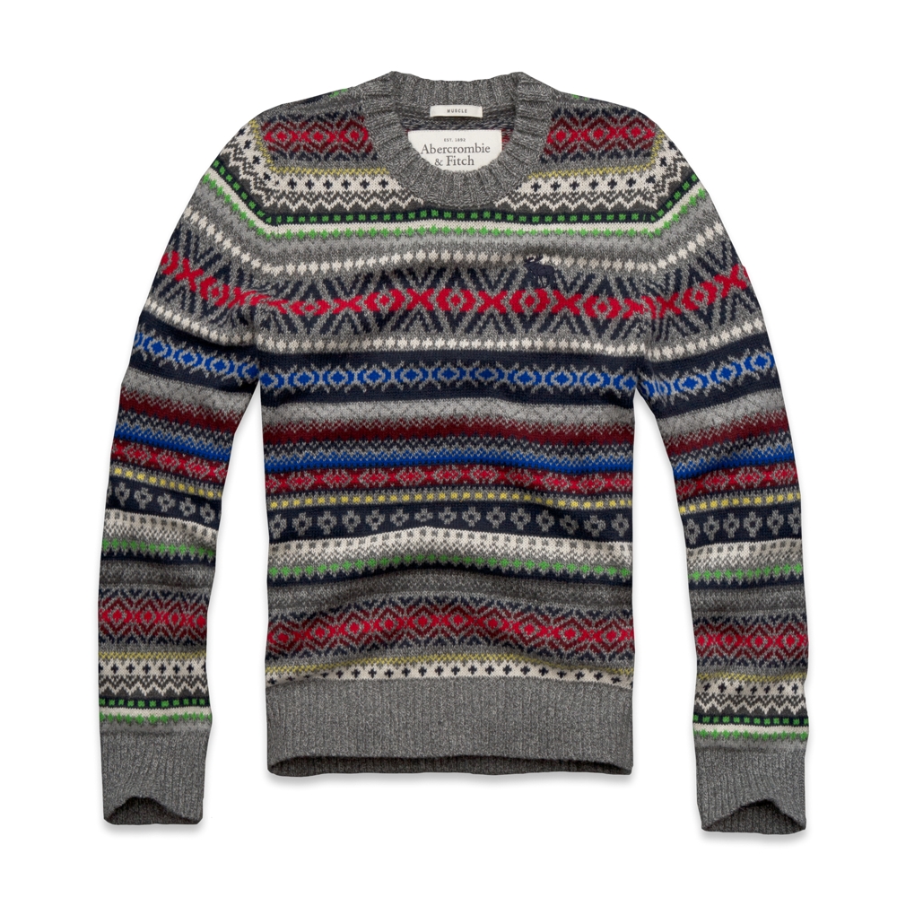 Mens Lake Placid Wool Sweater