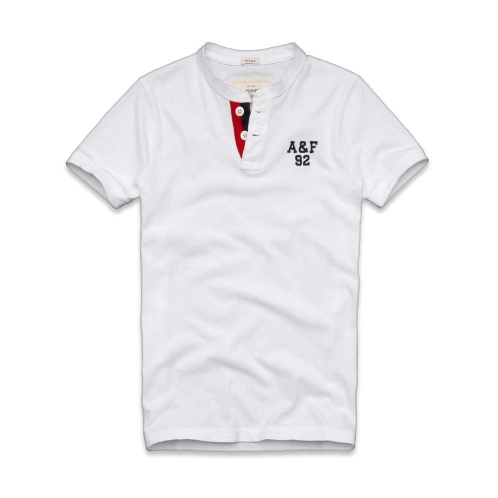 Mens Opalescent River Henley