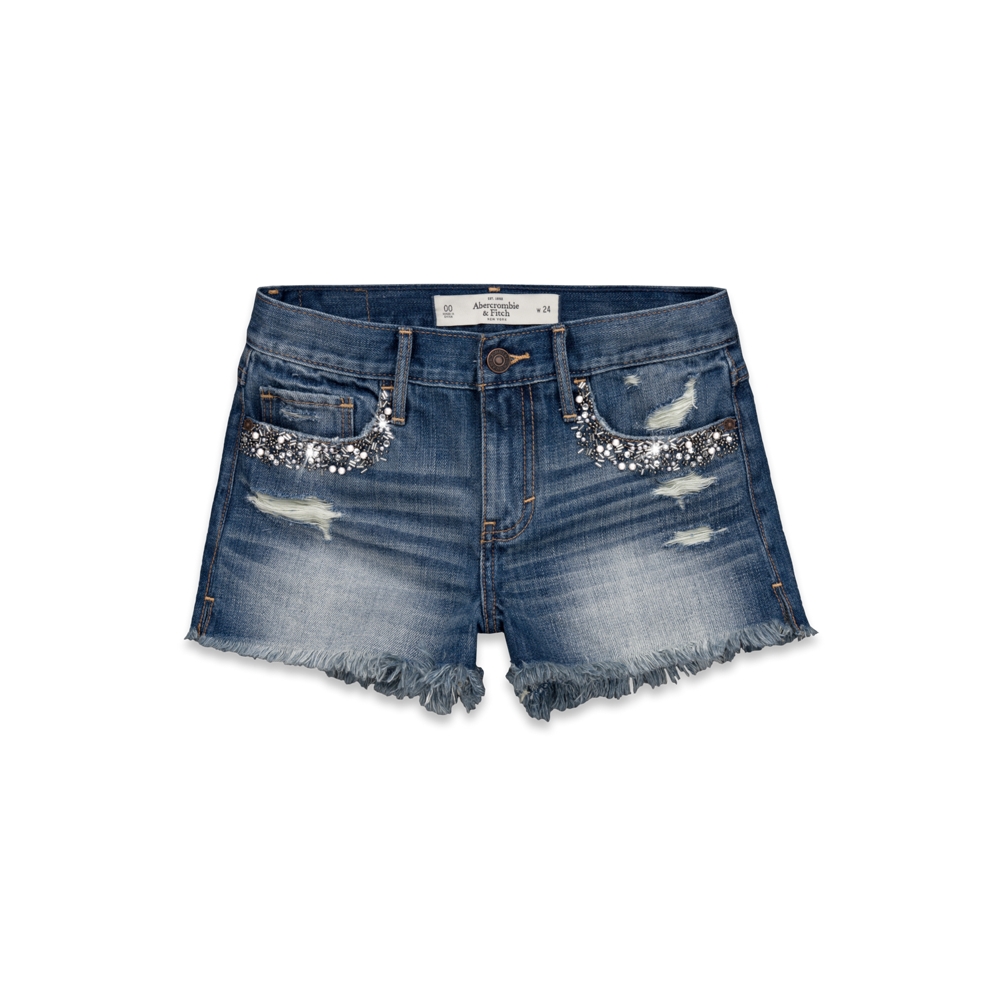 Womens A&F High Rise Shorts