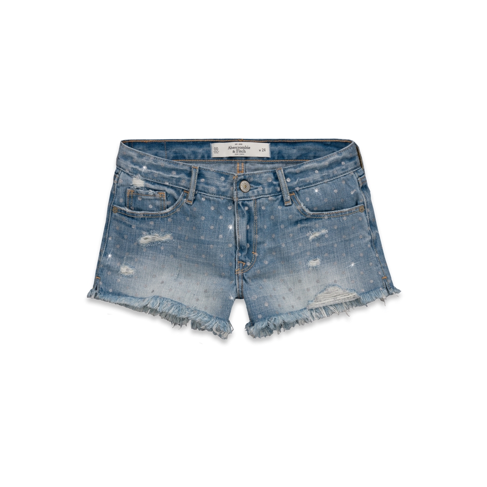 Womens A&F Mid Rise Shorts
