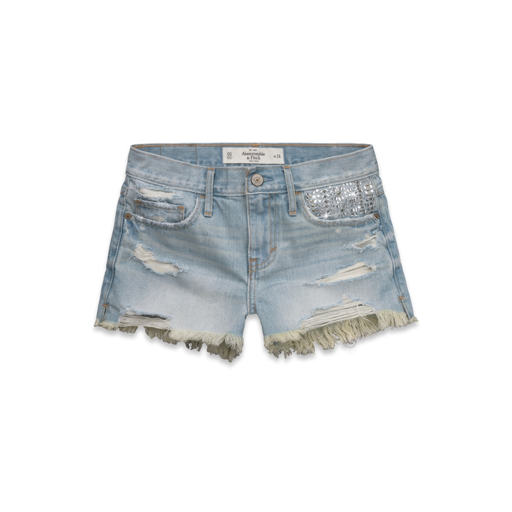 Womens A&F High Rise Shorts