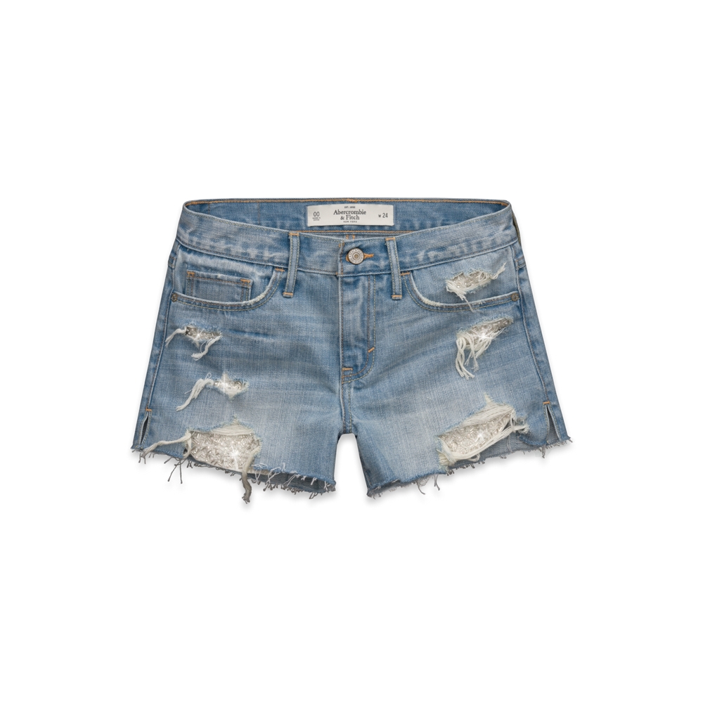 Womens A&F High Rise Shorts