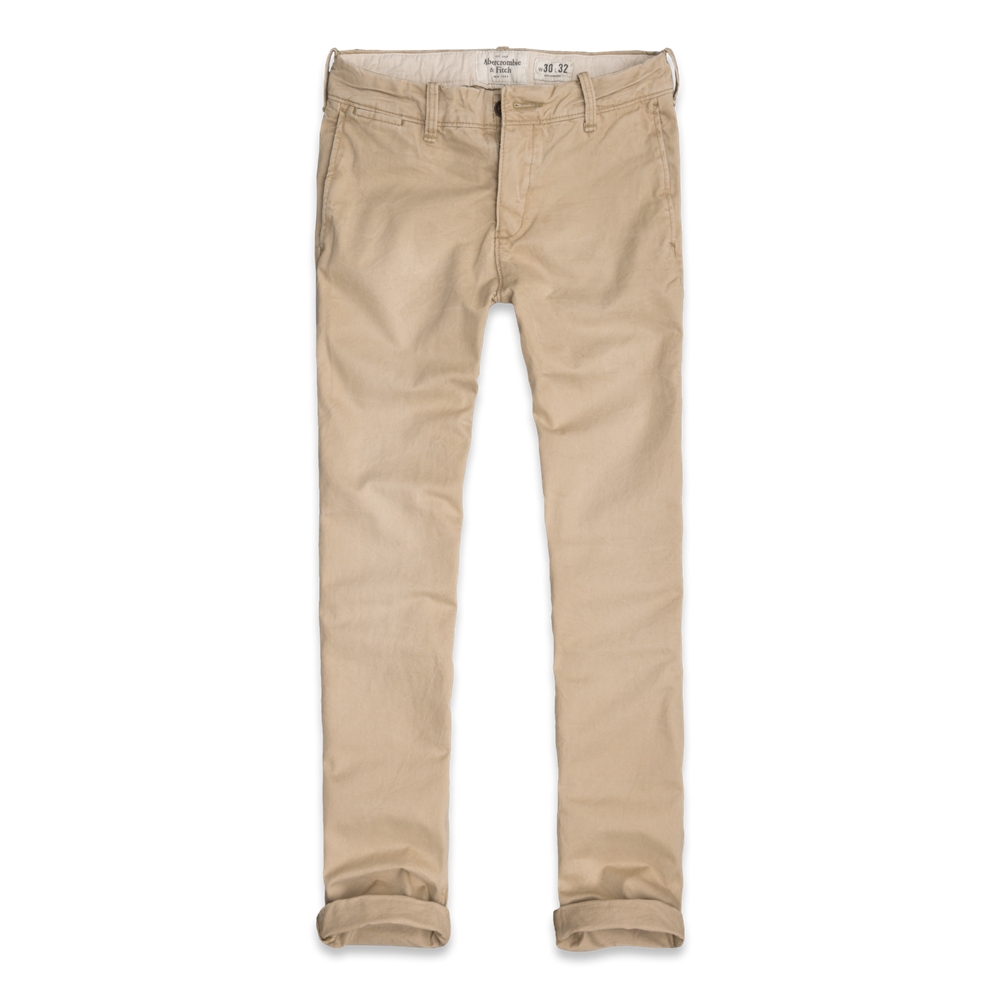 Mens A&F Skinny Chinos