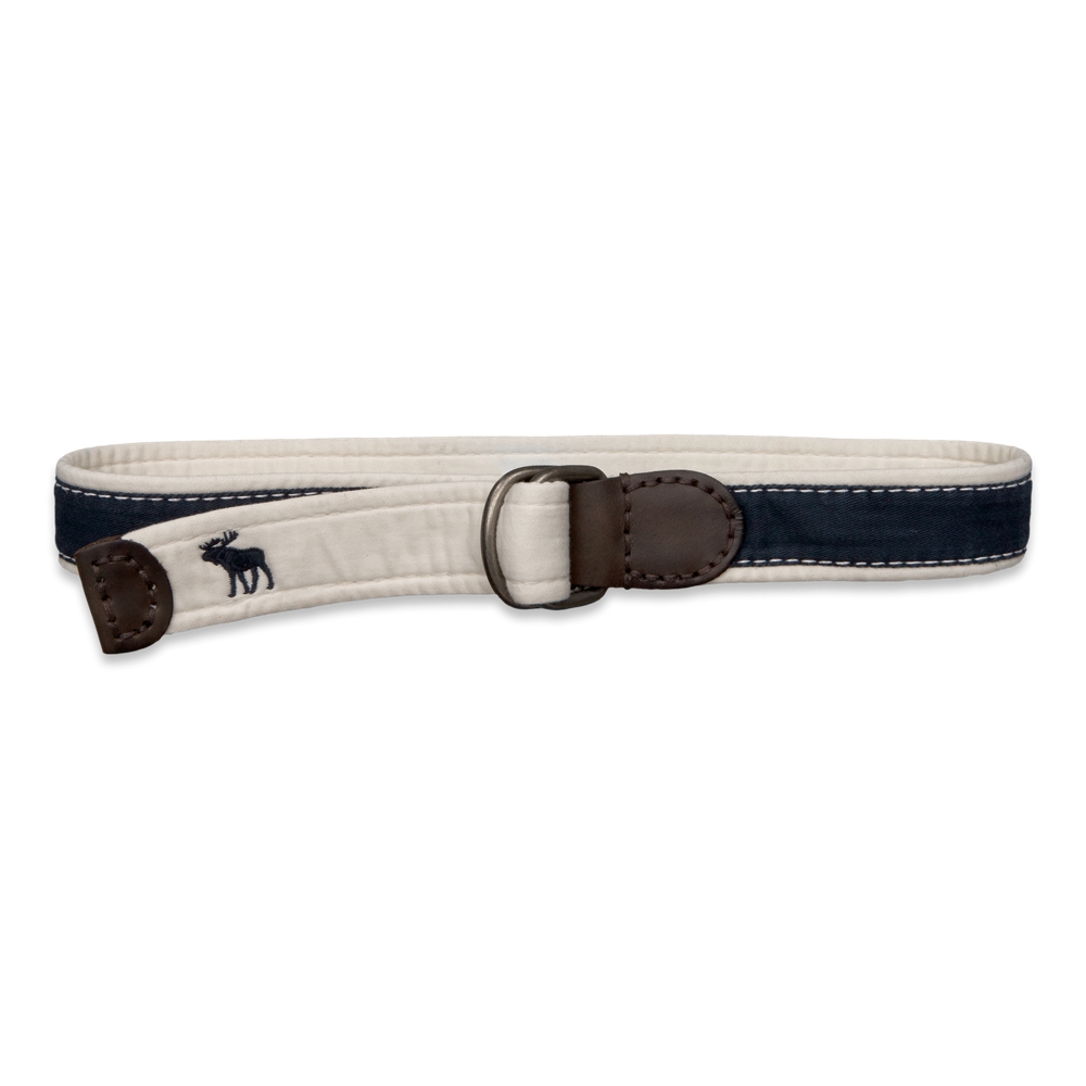 Mens Preppy Striped Belt