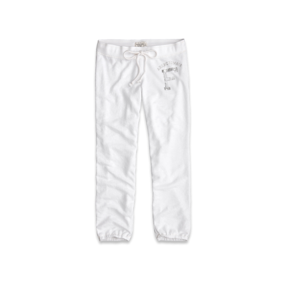 Womens A&F Banded Cropped Sweatpants