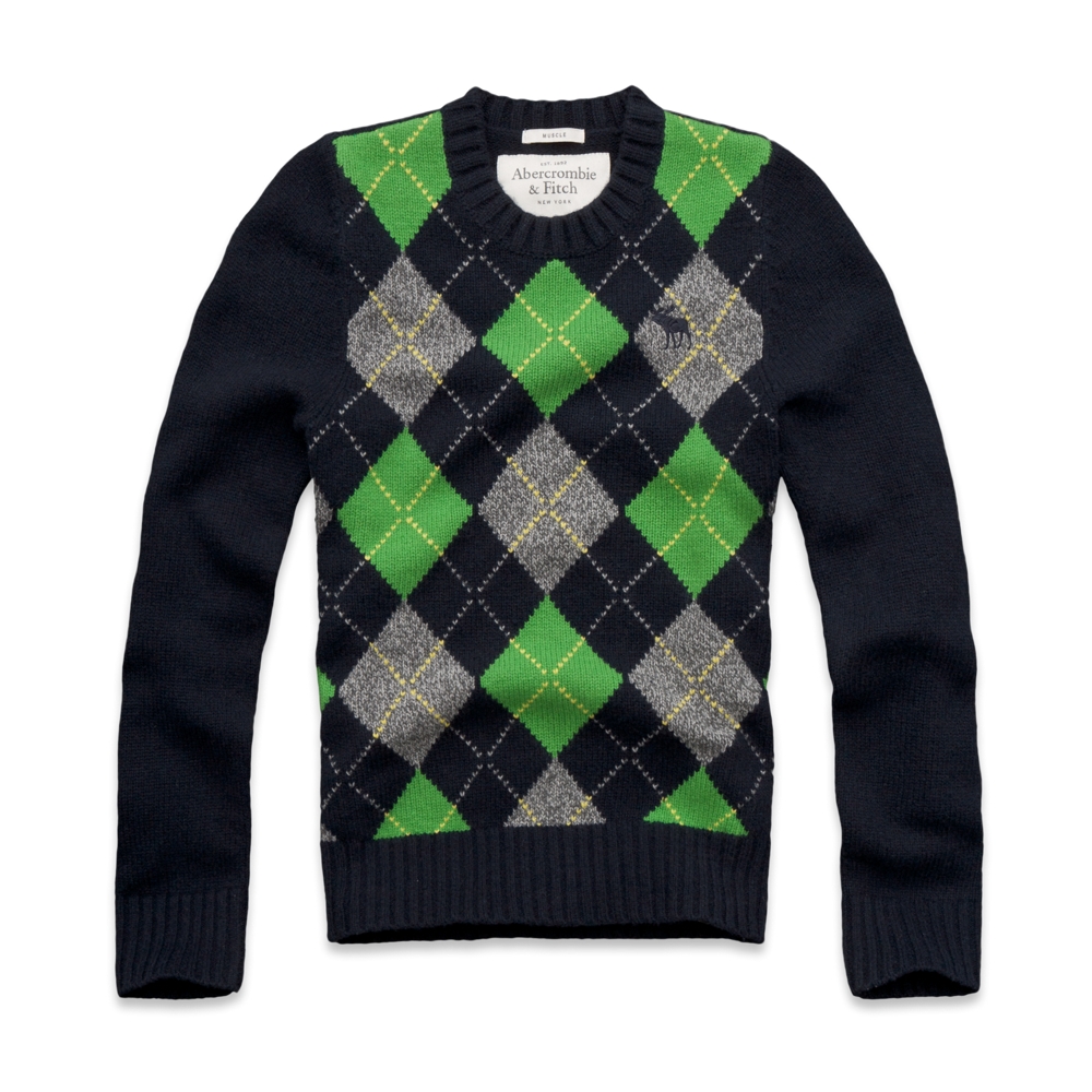 Mens Lake Placid Wool Sweater