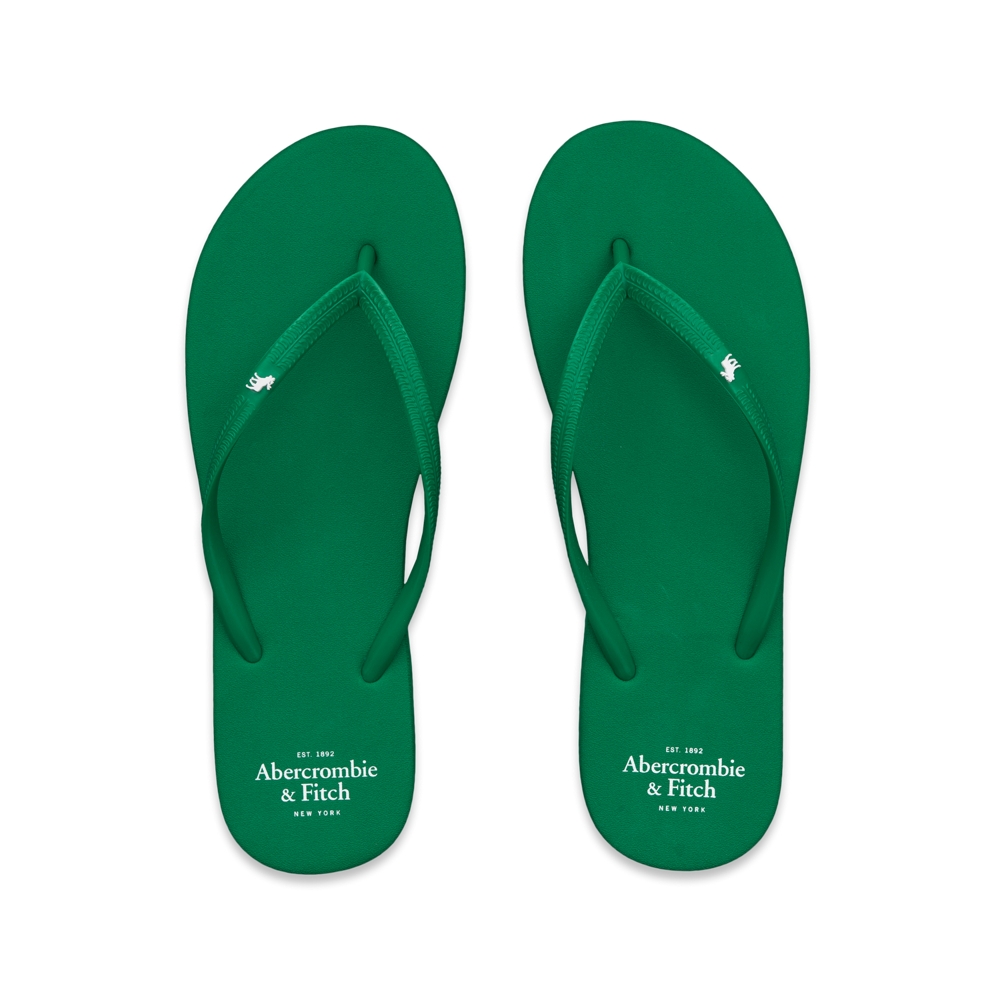 Womens Colorful Classic Flip Flops