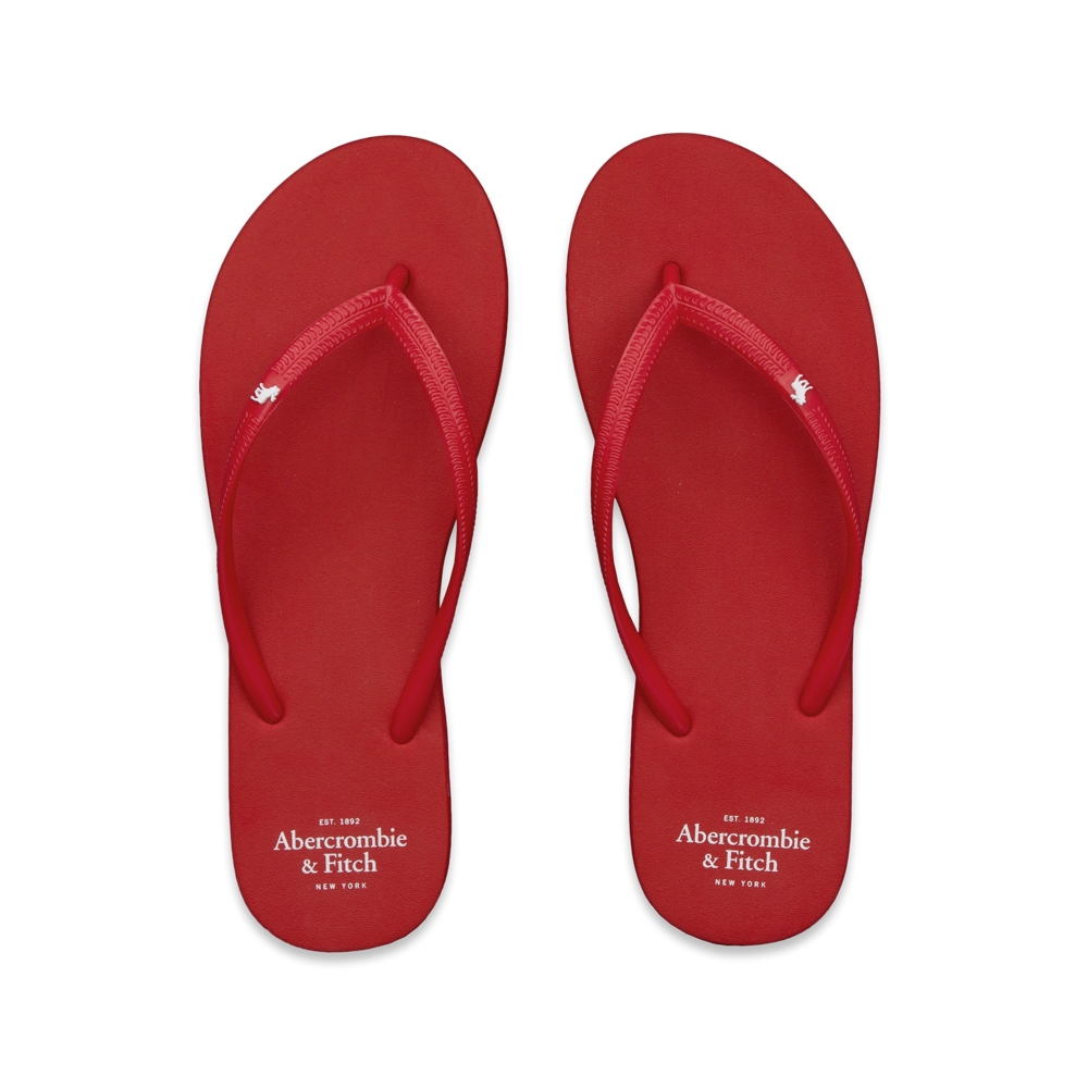 Womens Colorful Classic Flip Flops