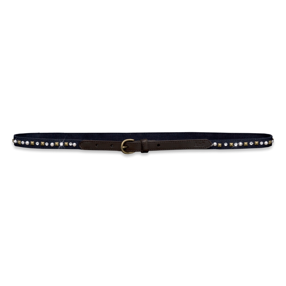 Womens Skinny Shine Belt