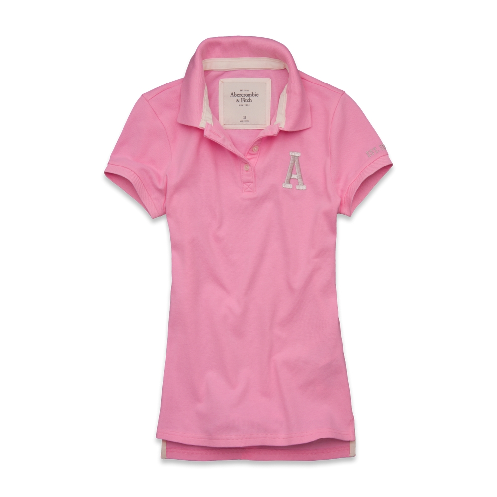 abercrombie womens polos