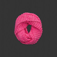 Womens Cozy Knit Scarf