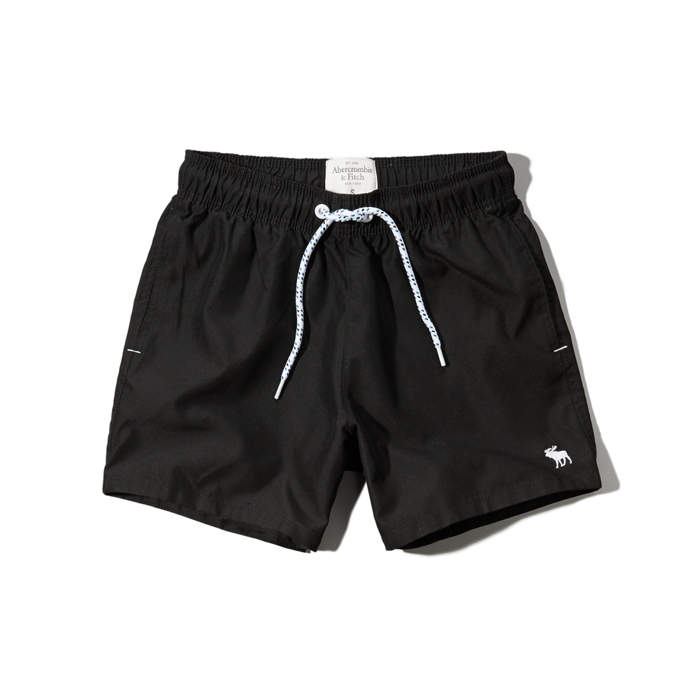 Mens A&F Campus Fit Swim Shorts Mens Swim Abercrombie.co.uk