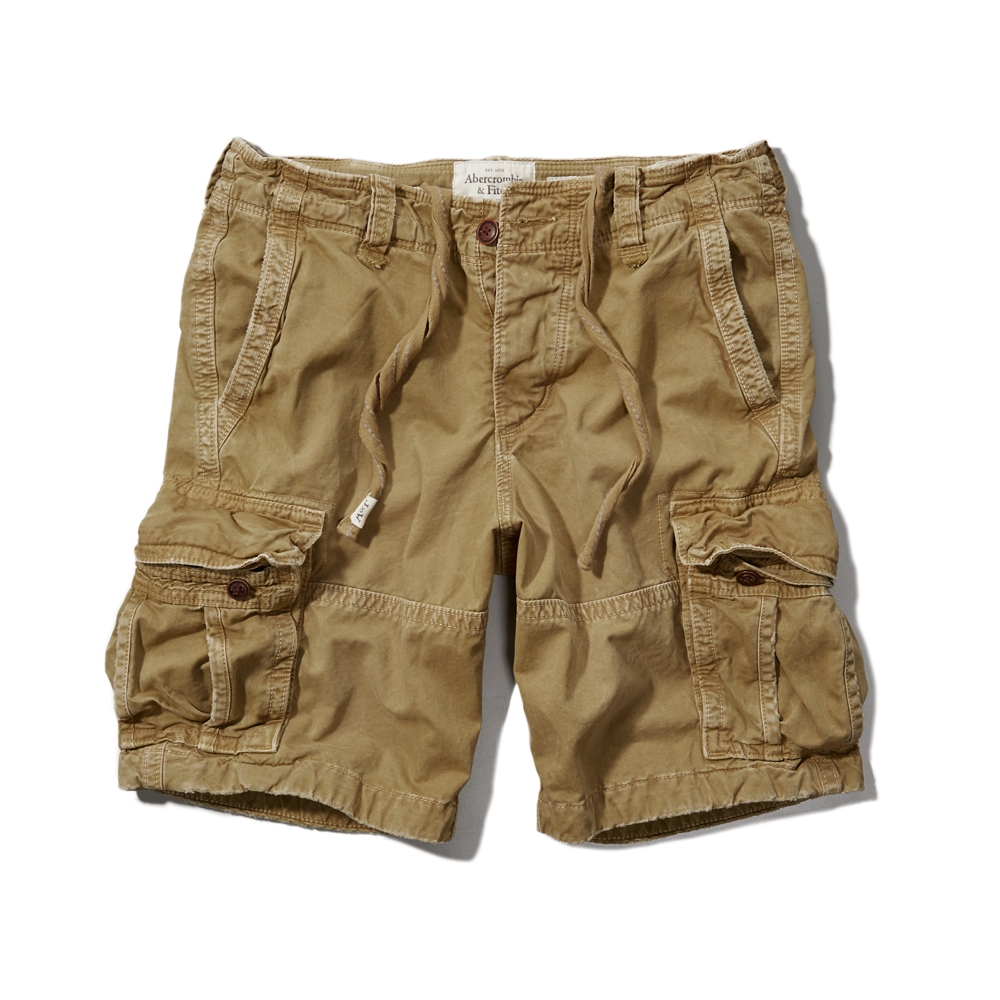 Mens A&F Cargo Shorts Mens Shorts Abercrombie.co.uk