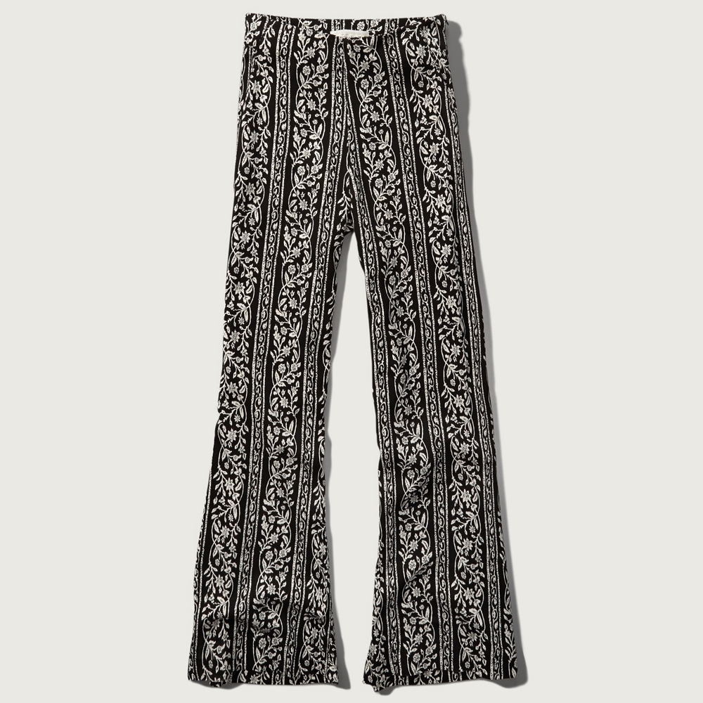 flare pattern pants