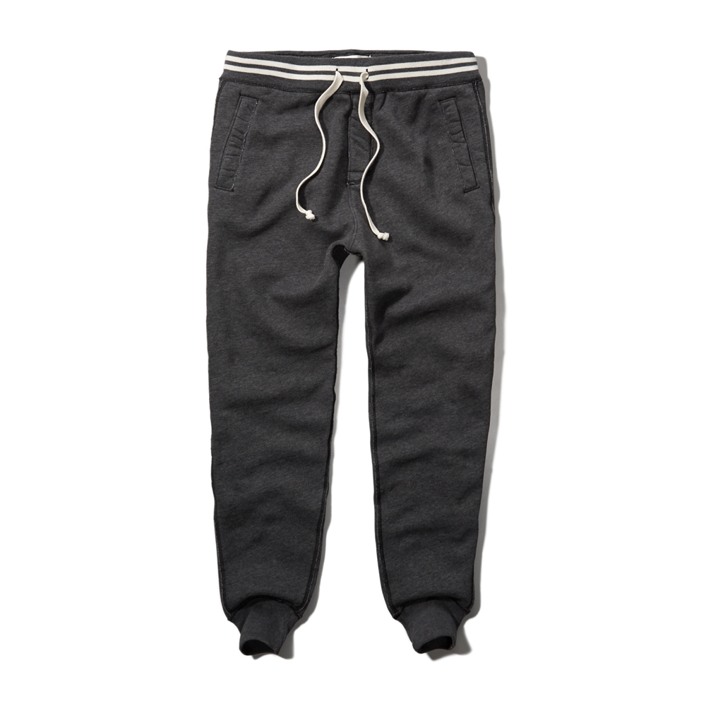 black jogger sweatpants mens