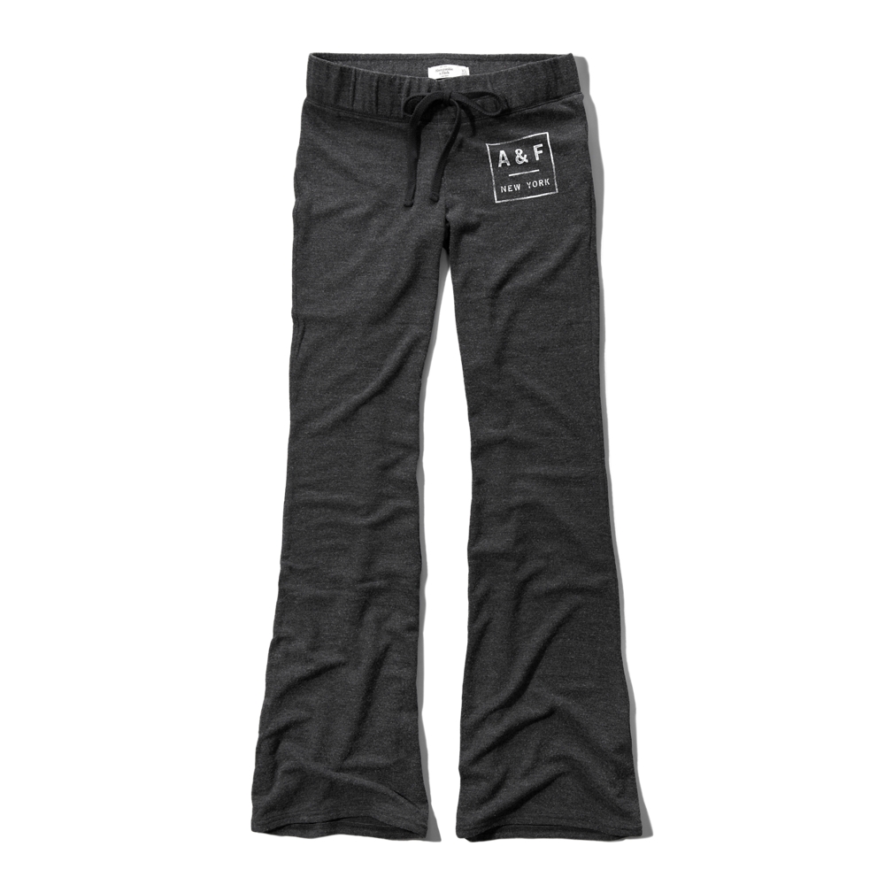 abercrombie flare sweatpants