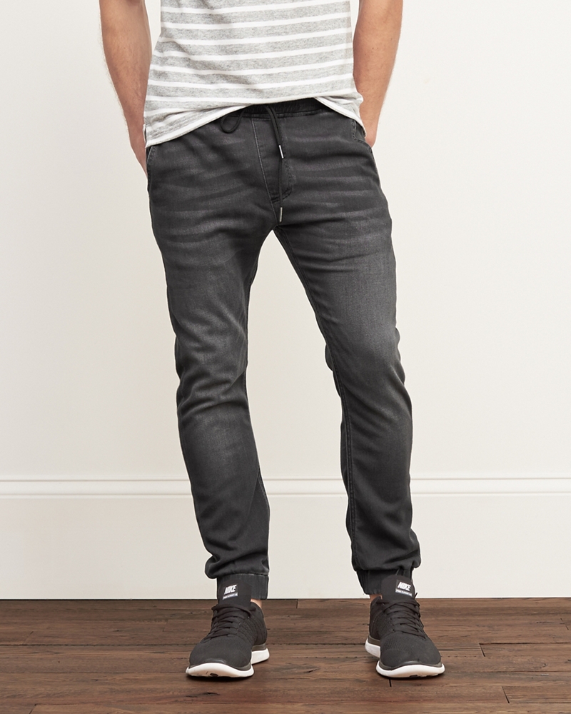 Mens Denim Everyday Stretch Joggers