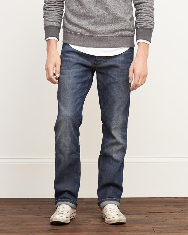 Mens Slim Straight Everyday Stretch Jeans