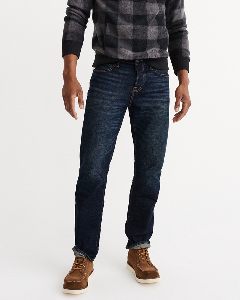 Mens Classic Straight Jeans