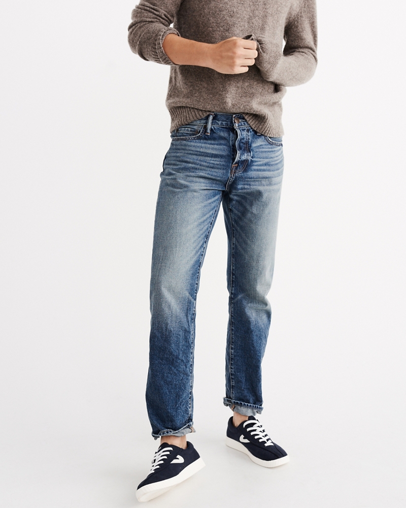 Mens Classic Straight Jeans