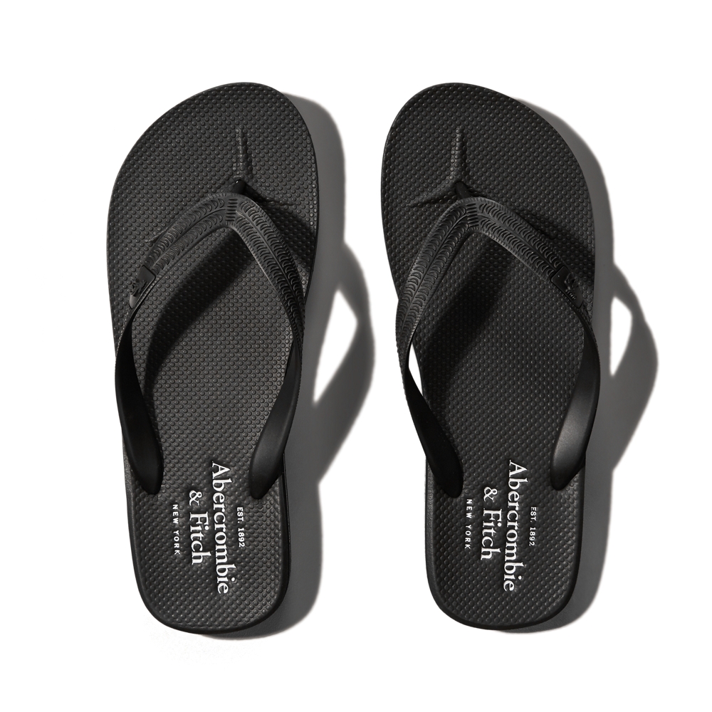 Mens Rubber Flip Flops | Mens Shoes | Abercrombie