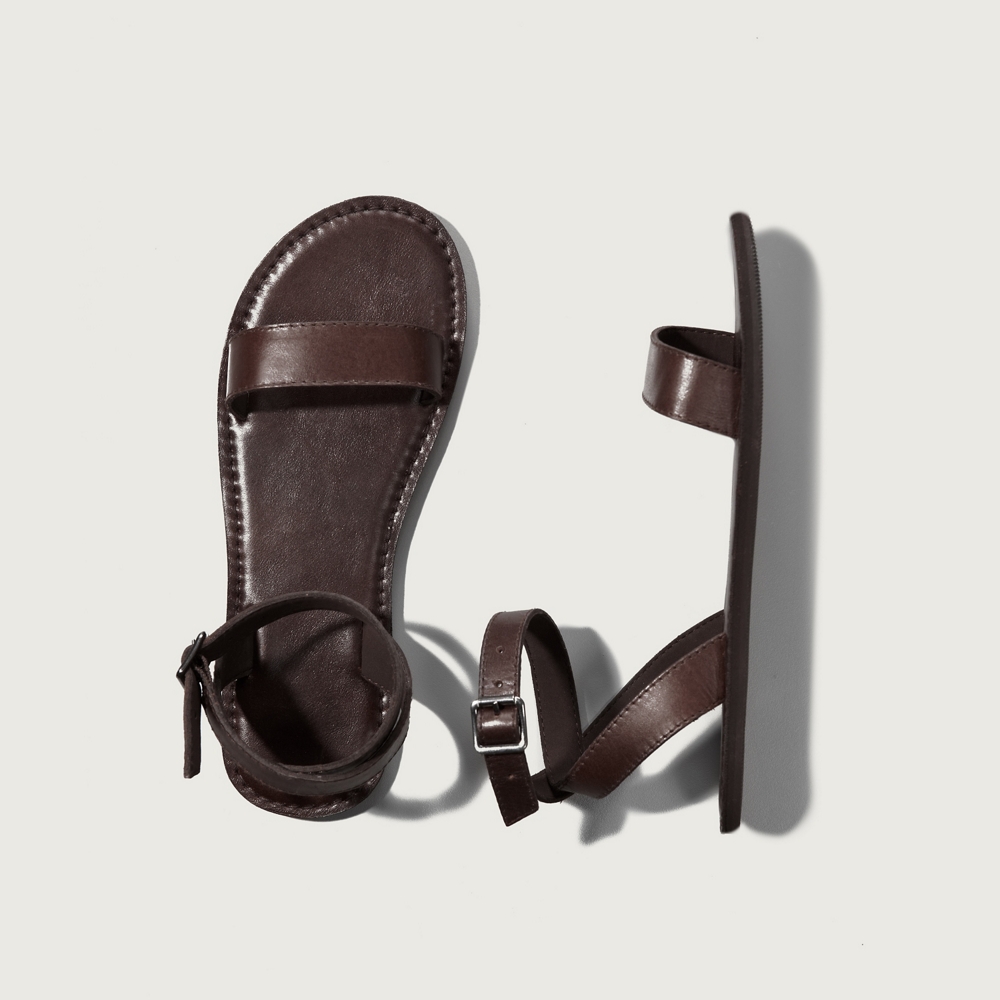 ... Classic Leather Sandals | Womens New Arrivals | Abercrombie