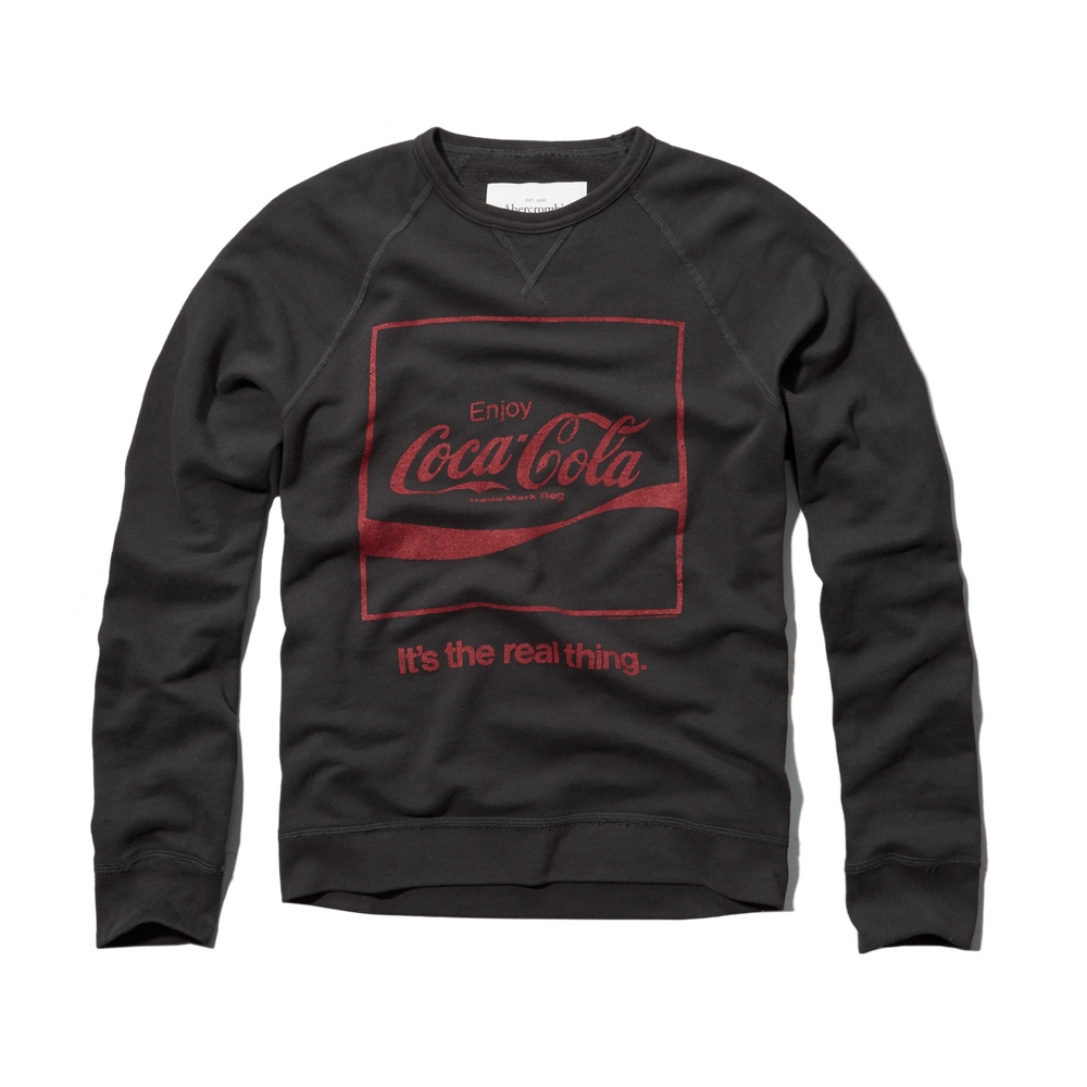 Mens Coca-Cola Crew Sweatshirt