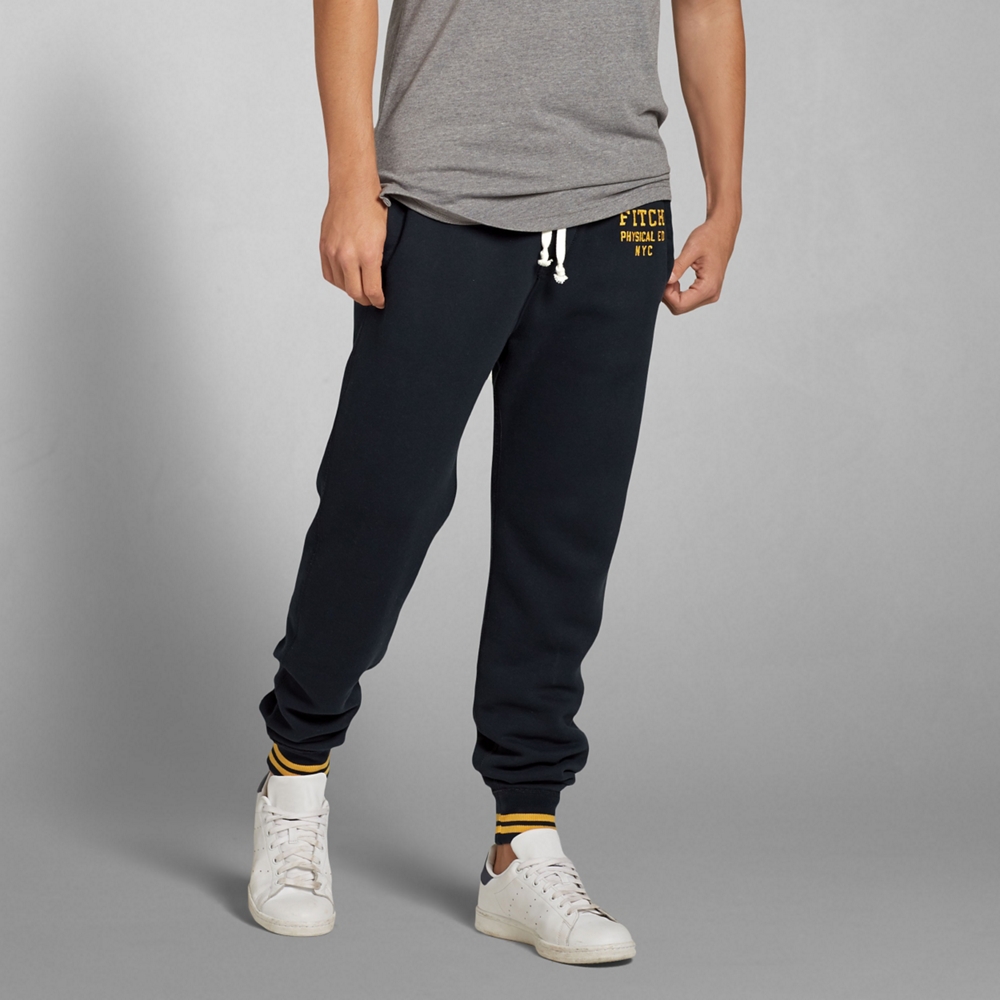 Mens A&F Jogger Sweatpants