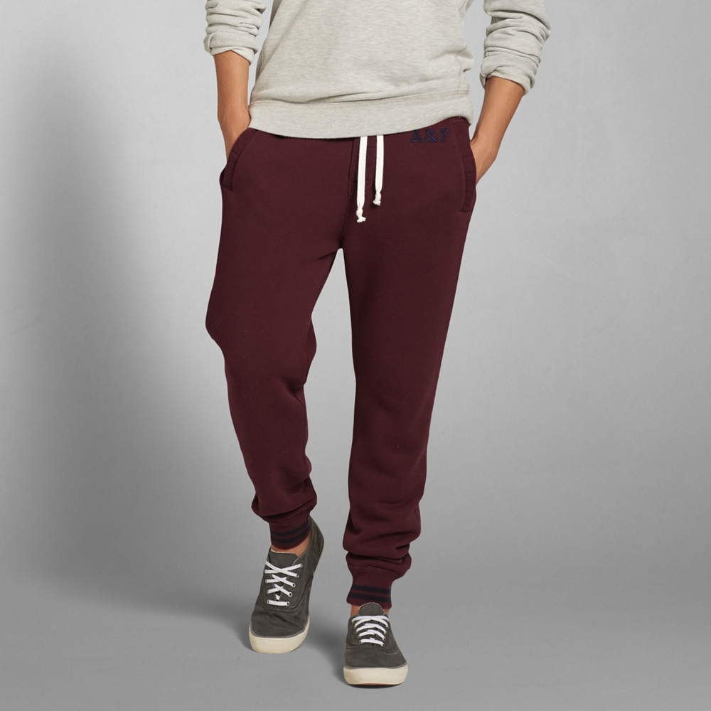 Mens A&F Jogger Sweatpants