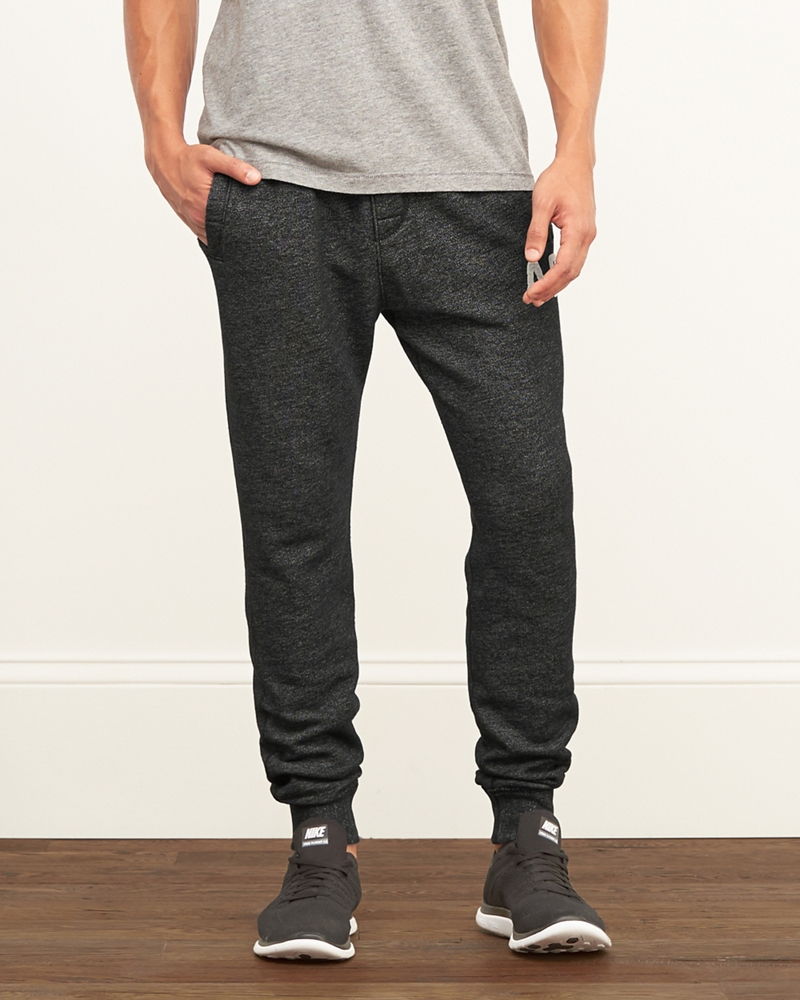 Mens A&F Slim Jogger Sweatpants