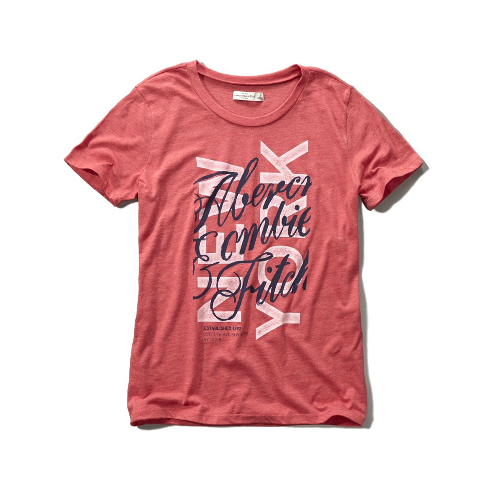 Womens Graphic Tees | Abercrombie.co.uk