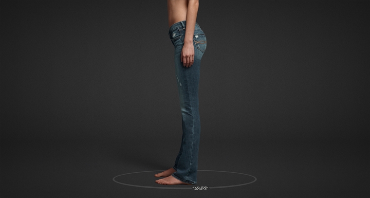 Shop Abercrombie & Fitch Boot Jeans for women.