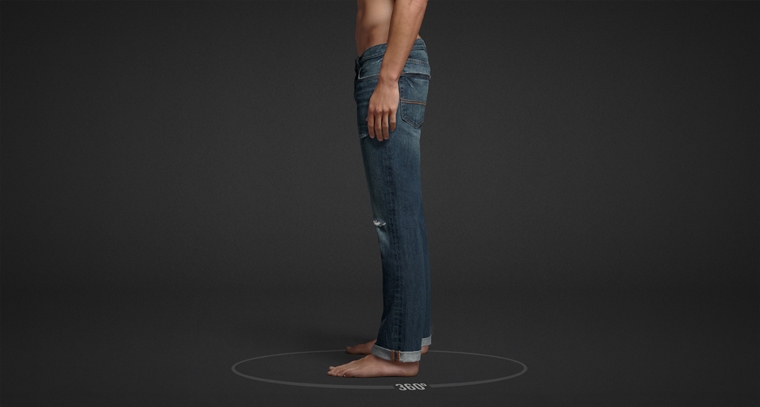 Mens skinny jeans from Abercrombie & Fitch.