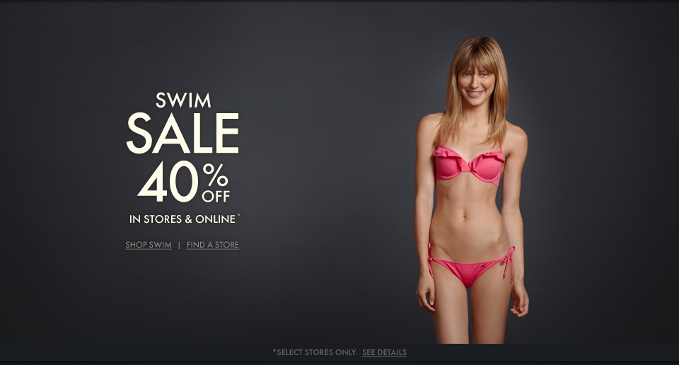 Gilly Hicks Swim is on sale - 40% off in stores & online for a limited time only!
