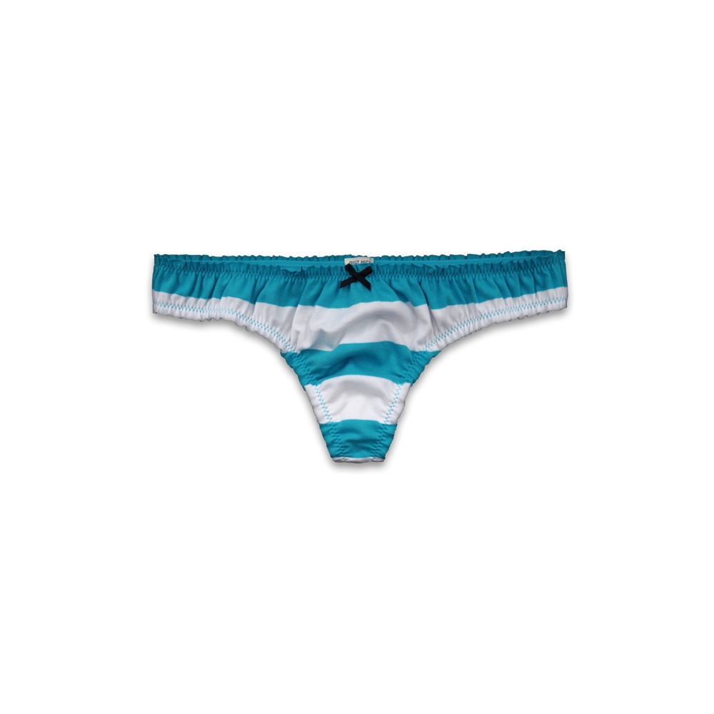 Knit Bloomer Thong Undie