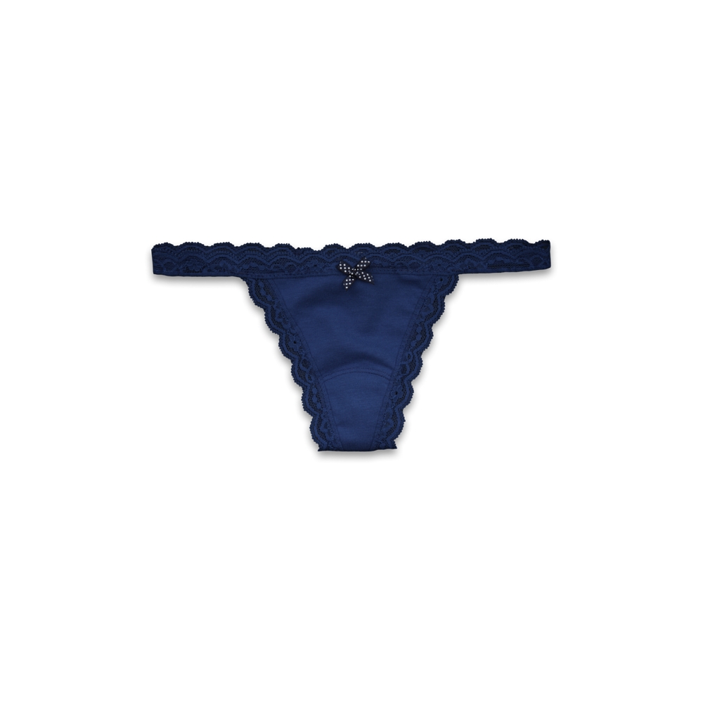 Cotton Skinny Thong Undie