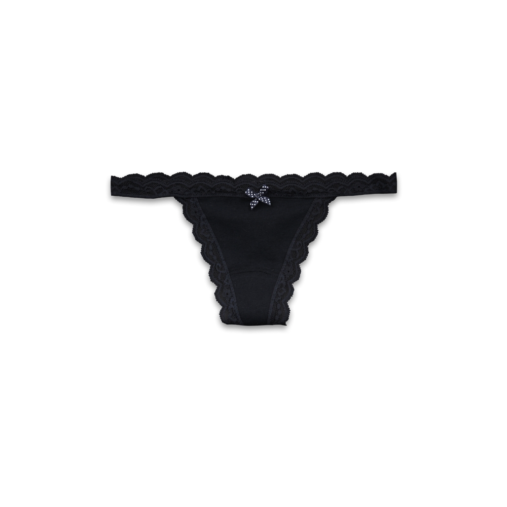 Cotton Skinny Thong Undie