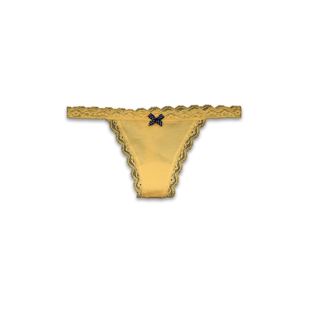Cotton Skinny Thong Undie
