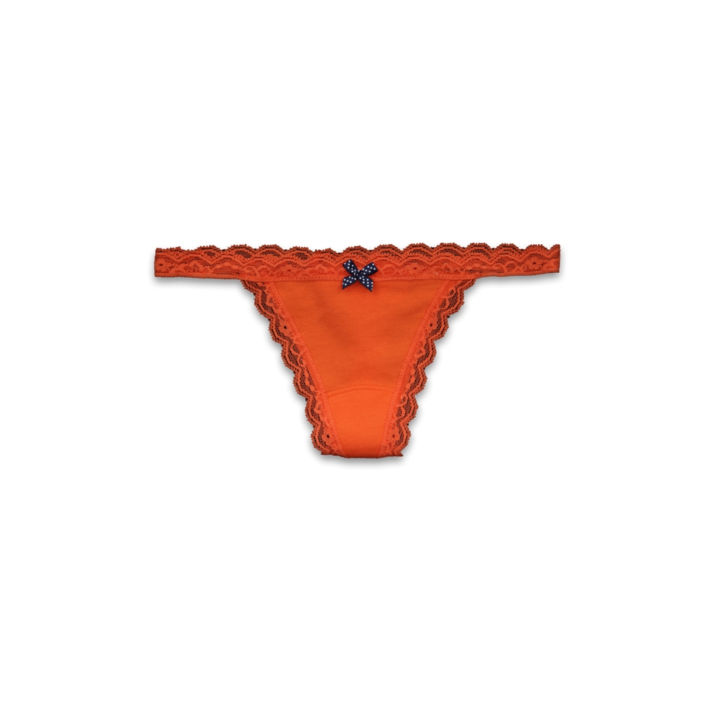 Cotton Skinny Thong Undie