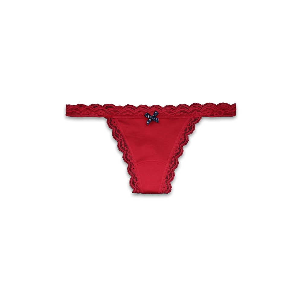 Cotton Skinny Thong Undie