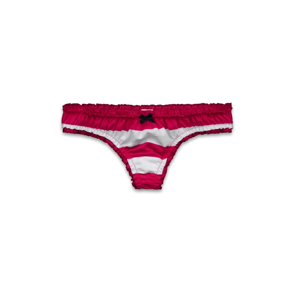 Knit Bloomer Thong Undie