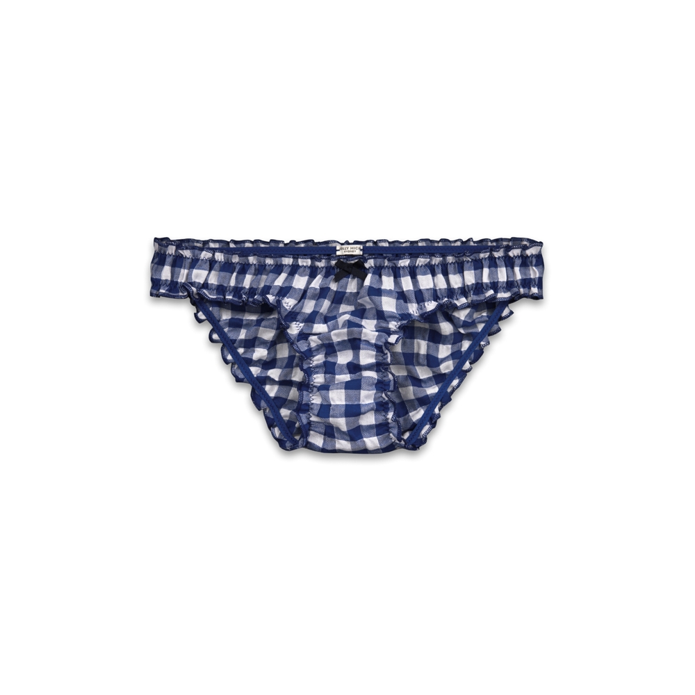 Woven Bloomer Bikini Undie